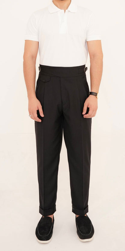 Classic Gurkha Pant (Black)